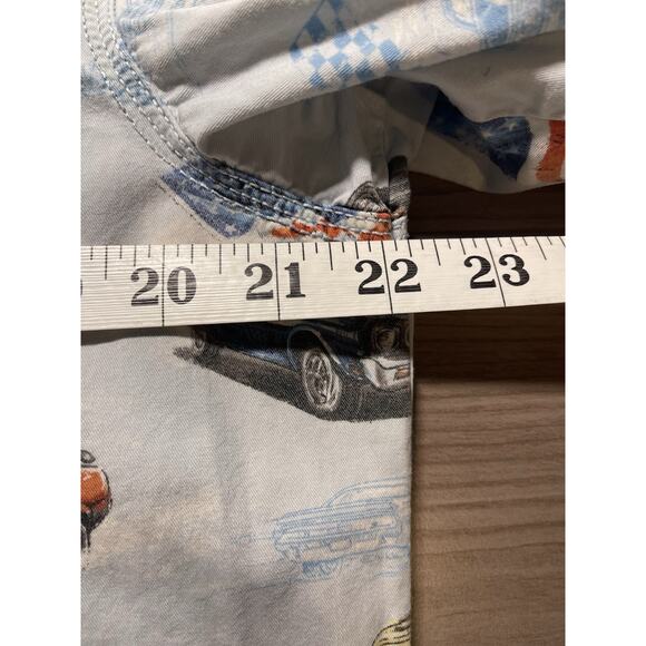 3 for $25-Red Head Shirt Mens Med Button Down Blue Cars USA Flag - Picture 5 of 7